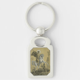 St. George Patron in England Schlüsselanhänger