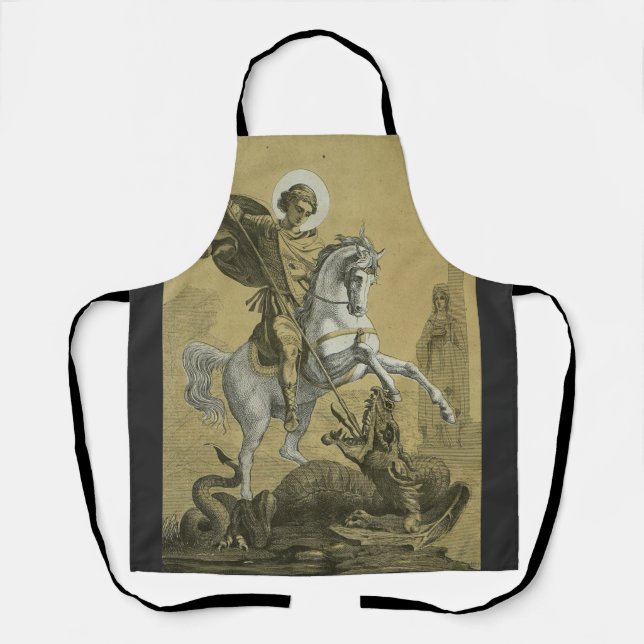 St. George Patron in England Schürze (Vorderseite)