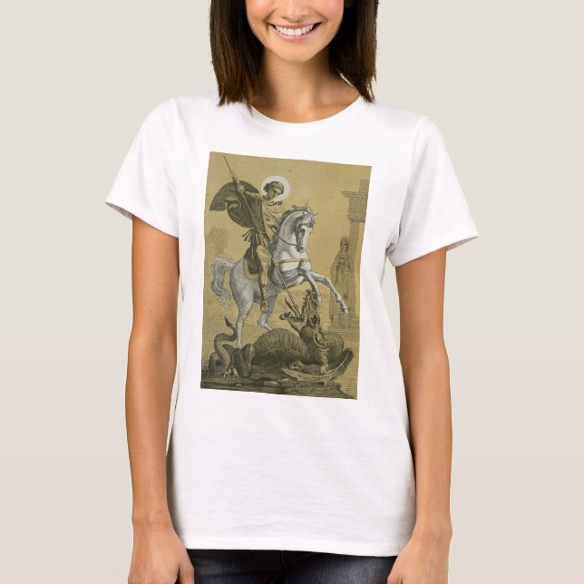 St. George Patron in England T-Shirt (Vorderseite)