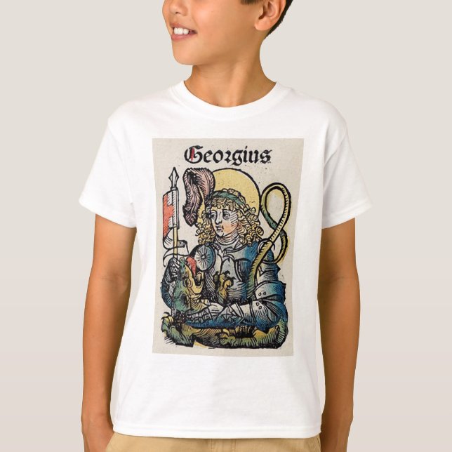 St. George Patron in England T-Shirt (Vorderseite)