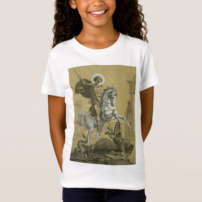 St. George Patron in England T-Shirt (Vorderseite)