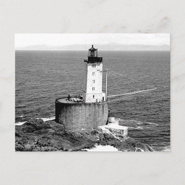 St. George Reef Lighthouse Postkarte (Vorderseite)