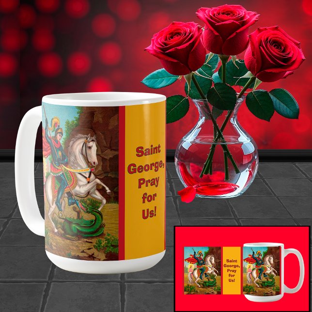 St. George rettet die Prinzessin Kaffeetasse (Von Creator hochgeladen)