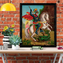 St. George rettet die Prinzessin