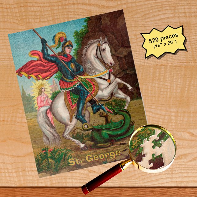 St. George rettet die Prinzessin Puzzle (Von Creator hochgeladen)