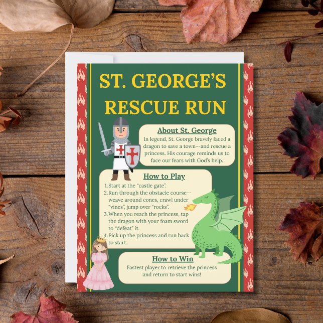St. George Rettungslauf Spielschild (Von Creator hochgeladen)