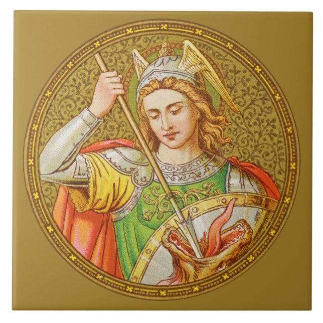 St. George (SNV 13) Fliese (Vorderseite)