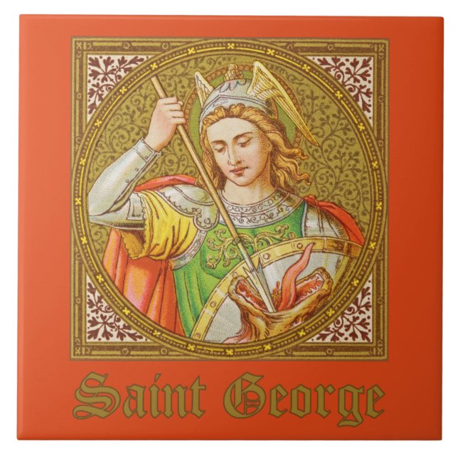 St. George (SNV 13) Fliese (Vorderseite)