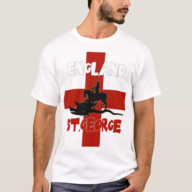 St George T-Shirt - England St George (Vorderseite)