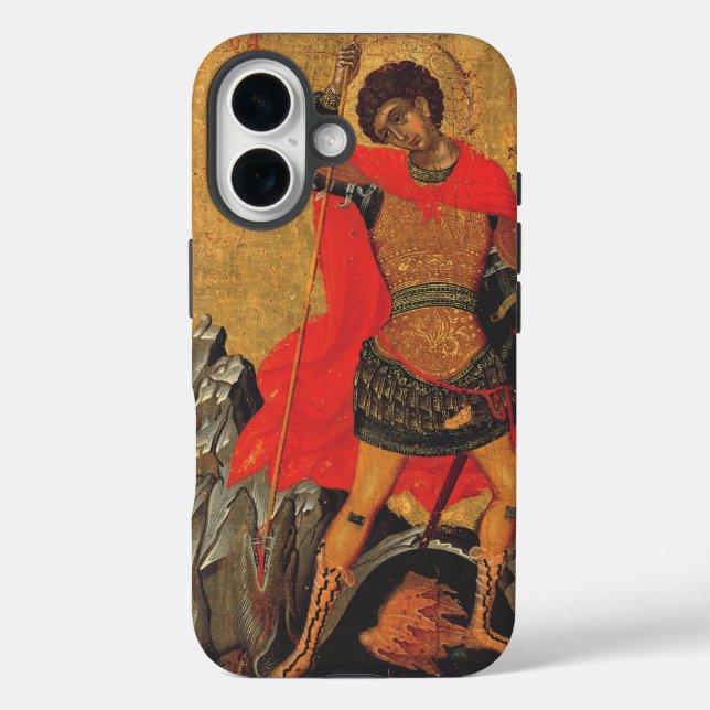 St. George und das orthodoxe Drachensymbol Case-Mate iPhone Hülle (Rückseite)