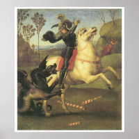 St. George und der Drache, 1505 Raphael