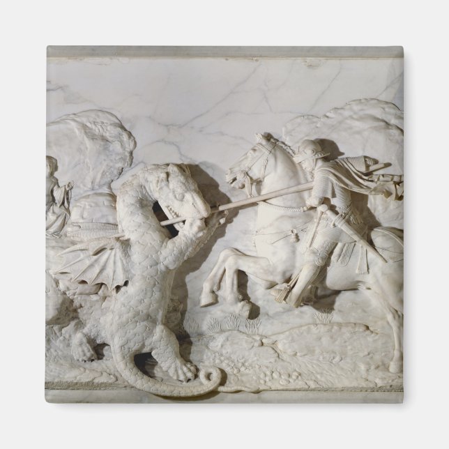 St. George und der Drache, 1508 Magnet (Vorne)
