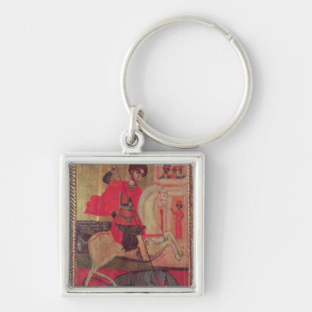 St George und der Drache, 1667 Schlüsselanhänger (Vorne)