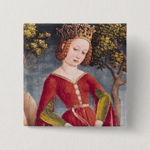 St George und der Drache Button