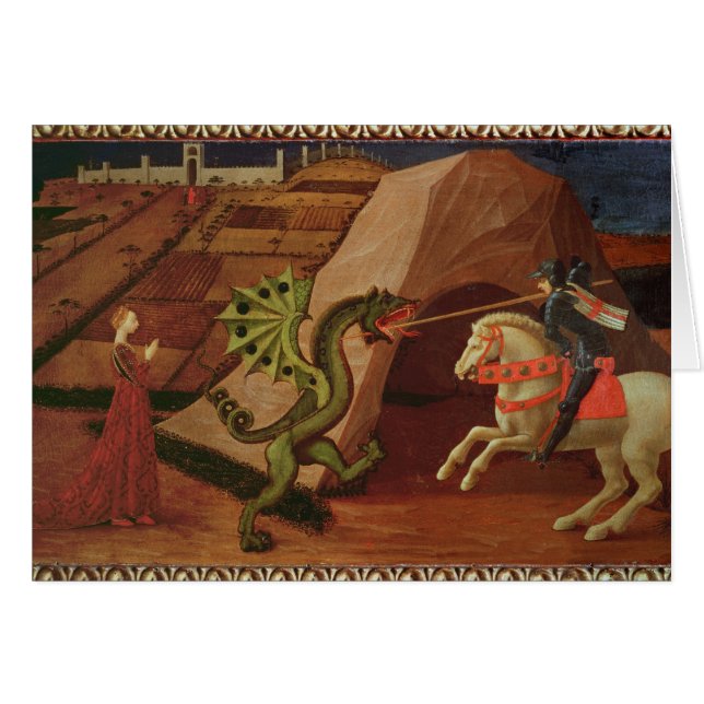 St George und der Drache, c.1439-40 (Vorderseite (Horizontal))