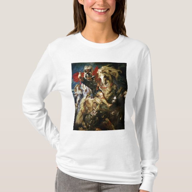 St George und der Drache, c.1606 T-Shirt (Vorderseite)