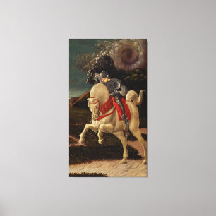 St. George und der Drache (Detail), c.1470 Leinwanddruck