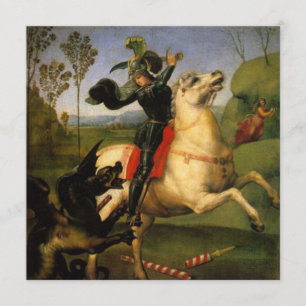 St. George und der Drache Einladung