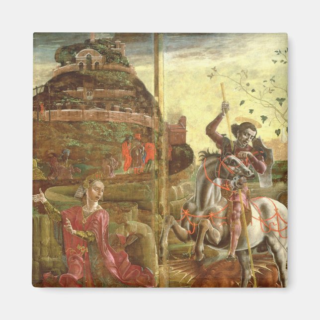 St. George und der Drache Magnet (Vorne)