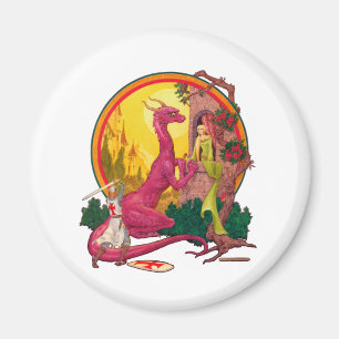 St. George und der Drache Magnet