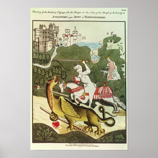 St. George und der Drache Poster (Vorne)