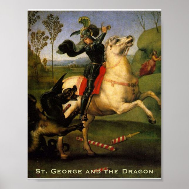 St. George und der Drache Poster (Vorne)