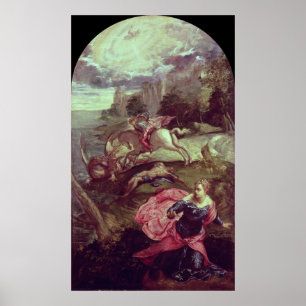 St. George und der Drache Poster