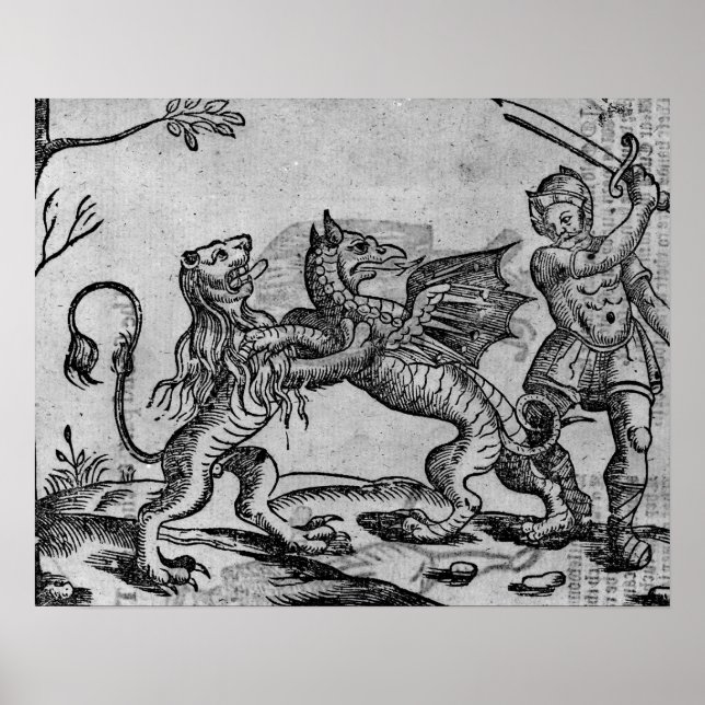St. George und der Drache Poster (Vorne)