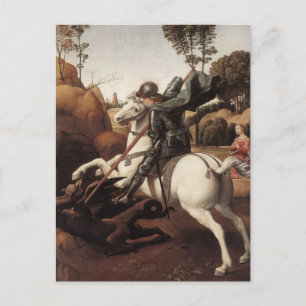 St. George und der Drache Postkarte