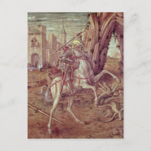 St. George und der Drache Postkarte
