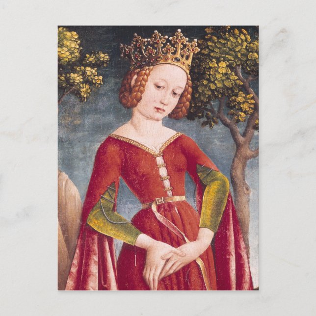 St. George und der Drache Postkarte (Vorderseite)