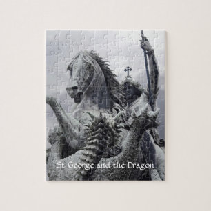 St George und der Drache Puzzle
