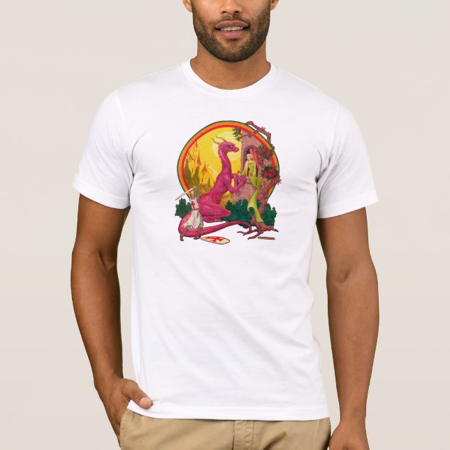St. George und der Drache T-Shirt (Vorderseite)