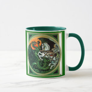 St George und der Drache - Tasse