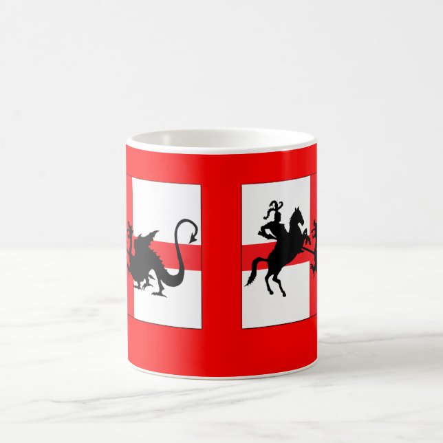 St George und der Drache Tasse (Mittel)