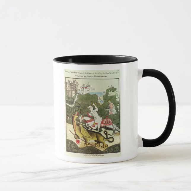 St George und der Drache Tasse (Rechts)