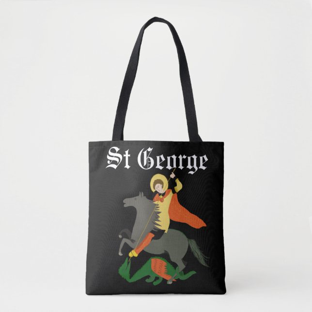 St. George und der Dragon Tote Bag (Vorderseite)