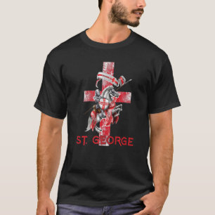 St. George und der katholische Drache T-Shirt
