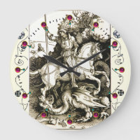 ST. GEORGE UND DRAGON , Schwarz-weiß