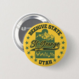 St. George, Utah Button