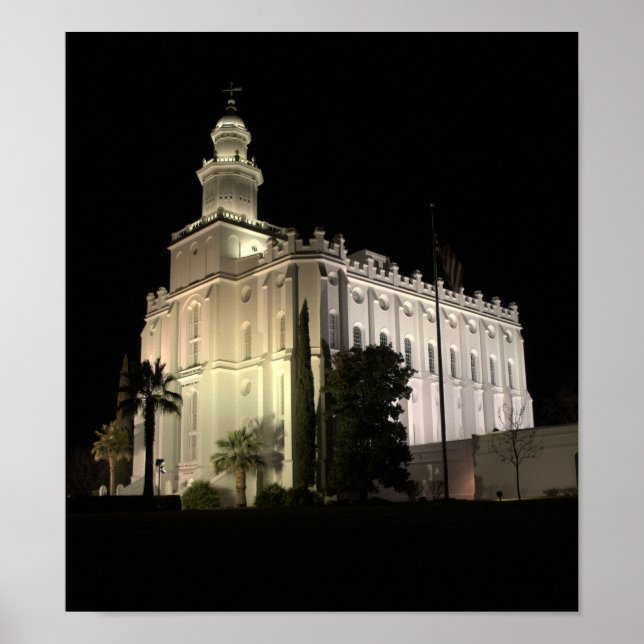 St. George, Utah LDS Temple Poster (Vorne)