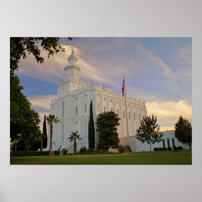 St. George Utah, LDS Temple Poster (Vorne)