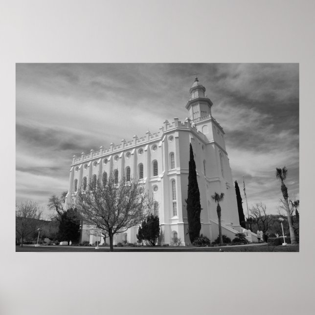 St. George, Utah LDS Temple Poster (Vorne)