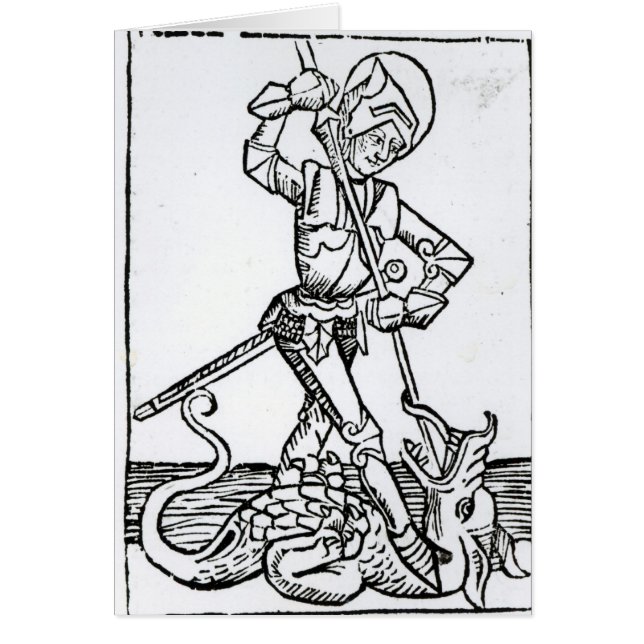 St George, vom 'Liber Chronicarum (Vorne)