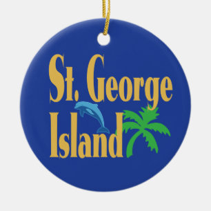 St- Georgeinsel Florida Keramik Ornament