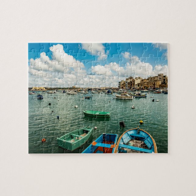 St Georges Bay, Malta Puzzle (Horizontal)