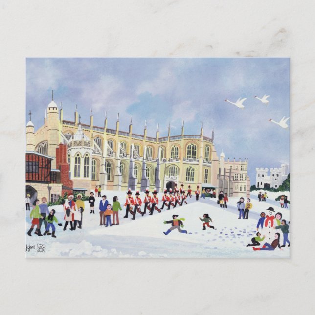 St. George's Chapel Windsor Postkarte (Vorderseite)