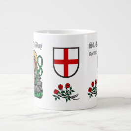 St. George's Day Jumbo Tasse (Nürnberger Version)