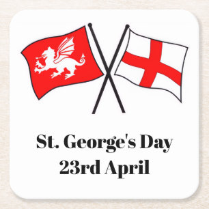 St. George's Day Patriotic Untersetzer