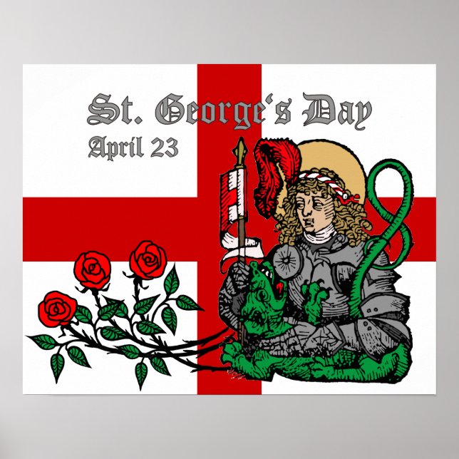 St. George's Day Poster (Nürnberger Version) (Vorne)